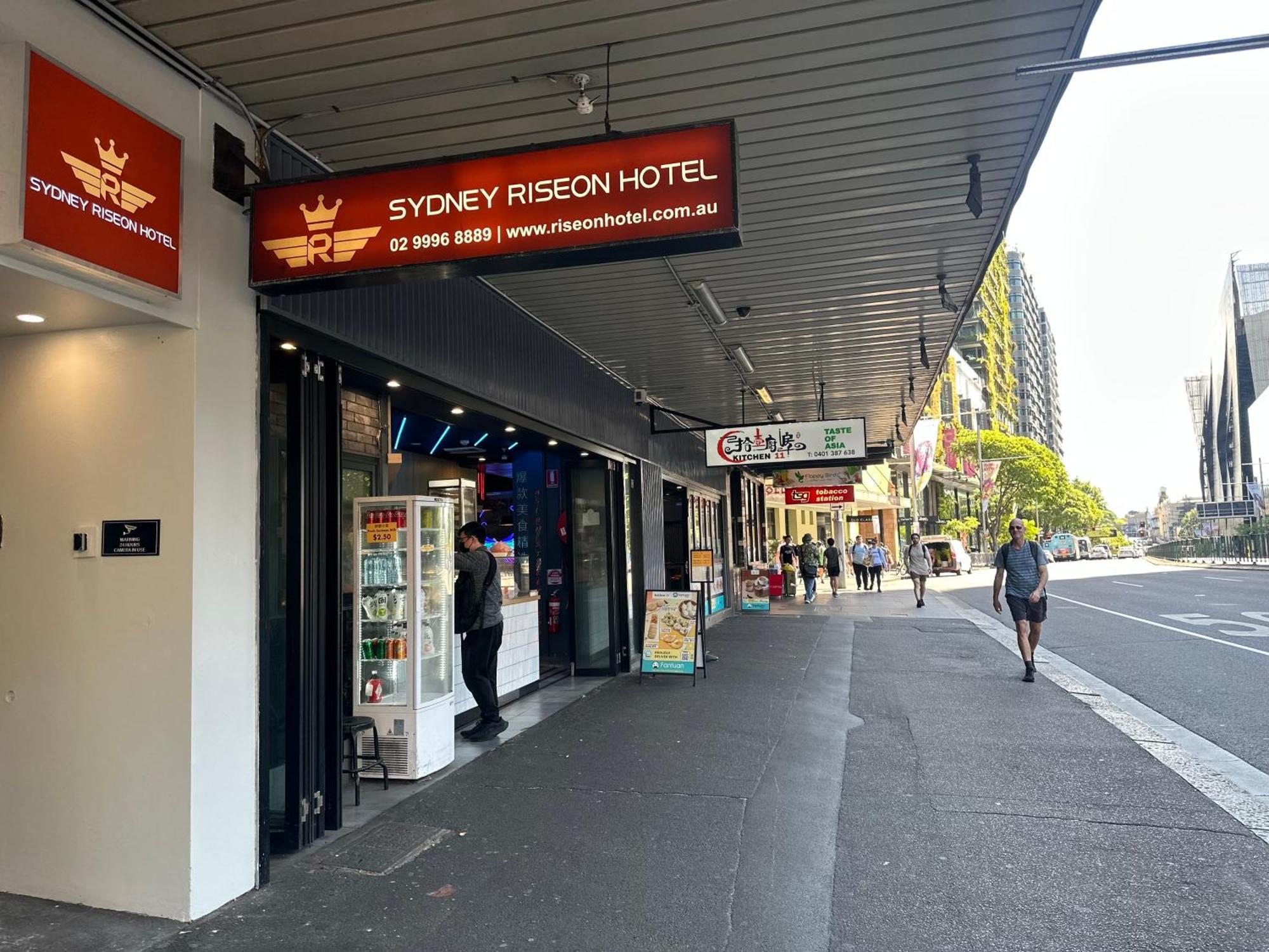 Sydney Riseon Hotel Exteriör bild